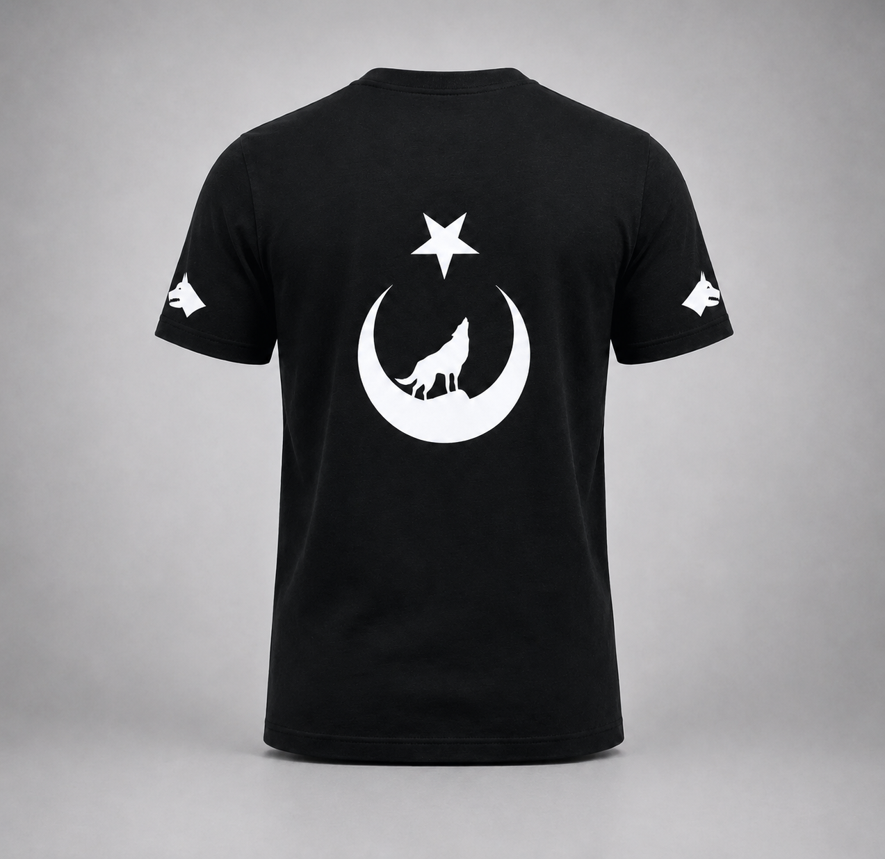 ORKHON HEAVY TEE — BLACK