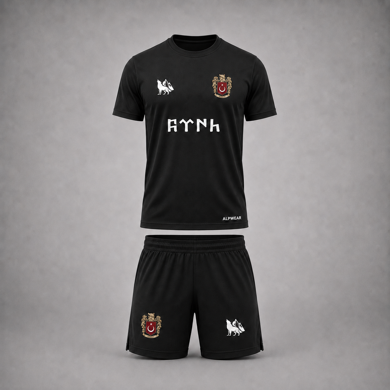 STEPPE SET — BLACK