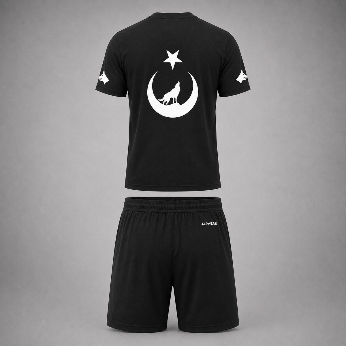 ALPWEAR Steppe Set black signature back design
